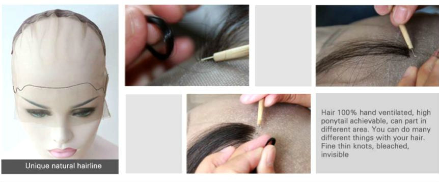 Heavenly Tresses Team Wig Making Process