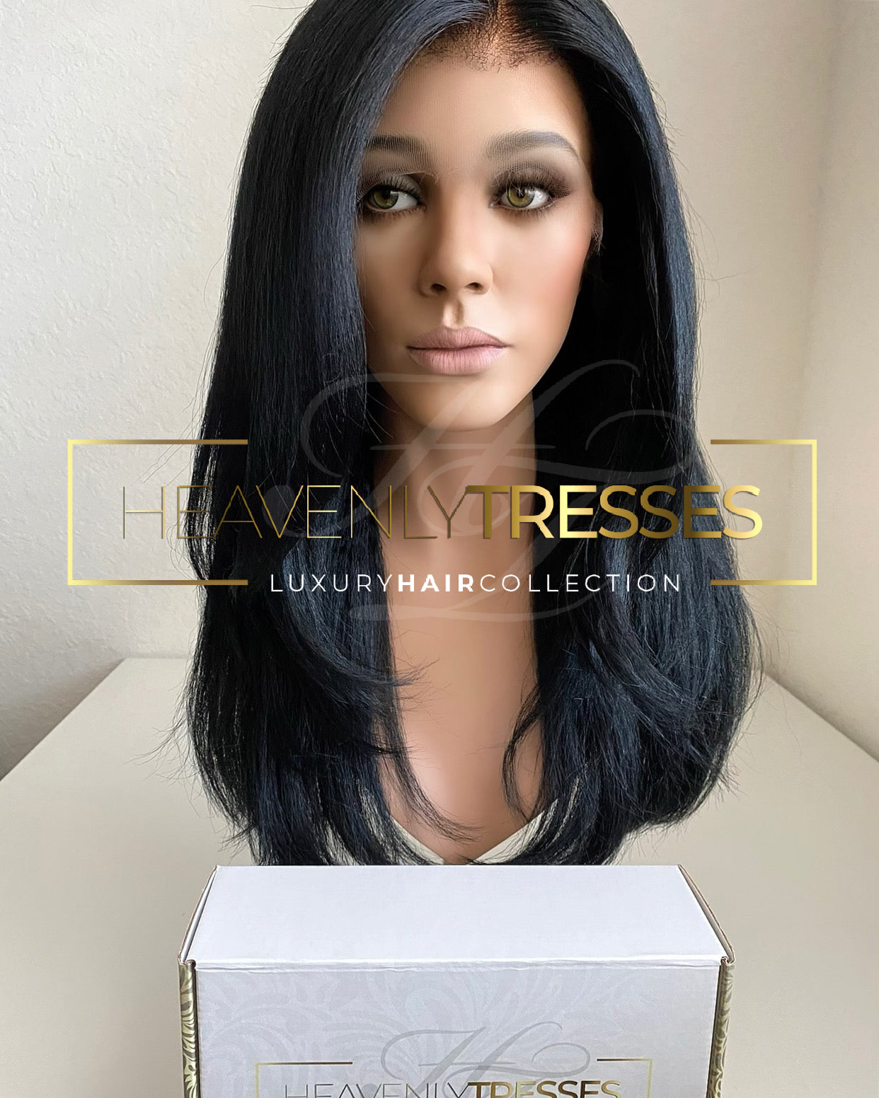 Virgin Kinky Straight Lace Wig With 4C Kinky Edges