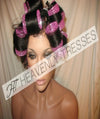 Heat to style Kinky Straight Hair Lace Wigs