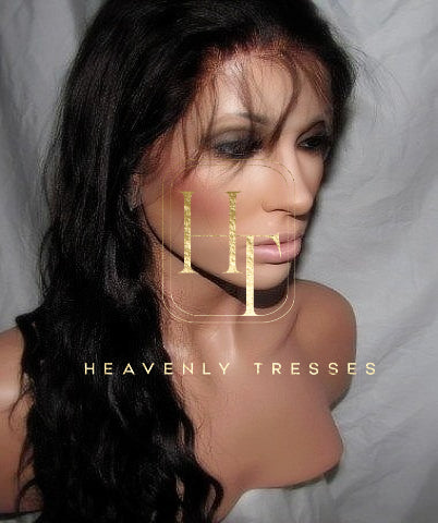 100% Virgin Loose Body Curl Human Hair Lace Front Wig Lori