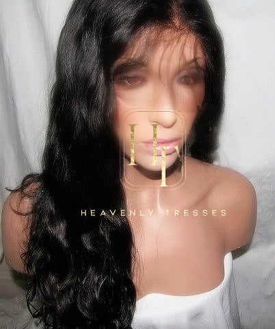 100_Virgin_Natural_Wave_Human_Hair_Lace_Front_Wig_Monica