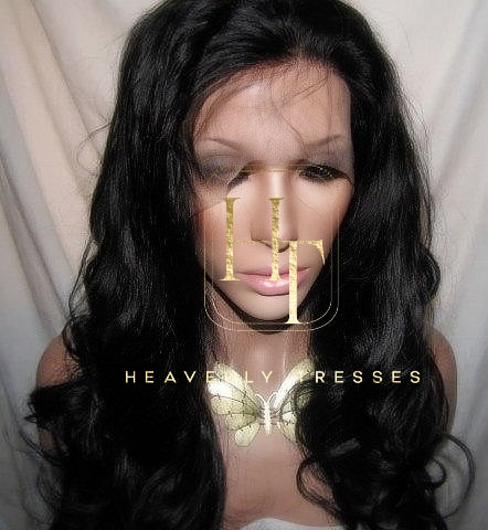 100% Virgin Spiral Curl Human Hair Lace Front Wig Sara