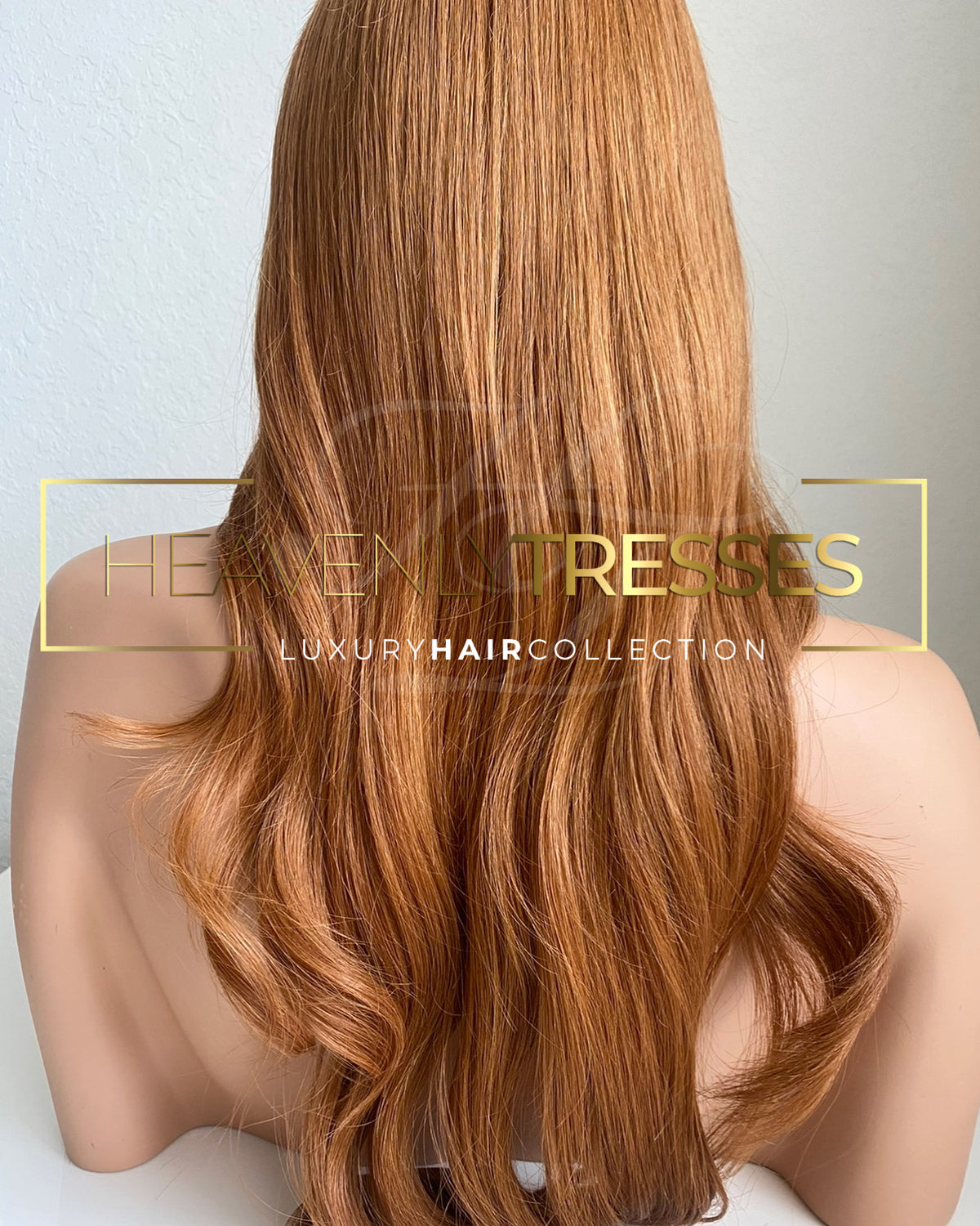 European Wig: Natural Red/Light Auburn Natural Loose Wave - "Ariel"