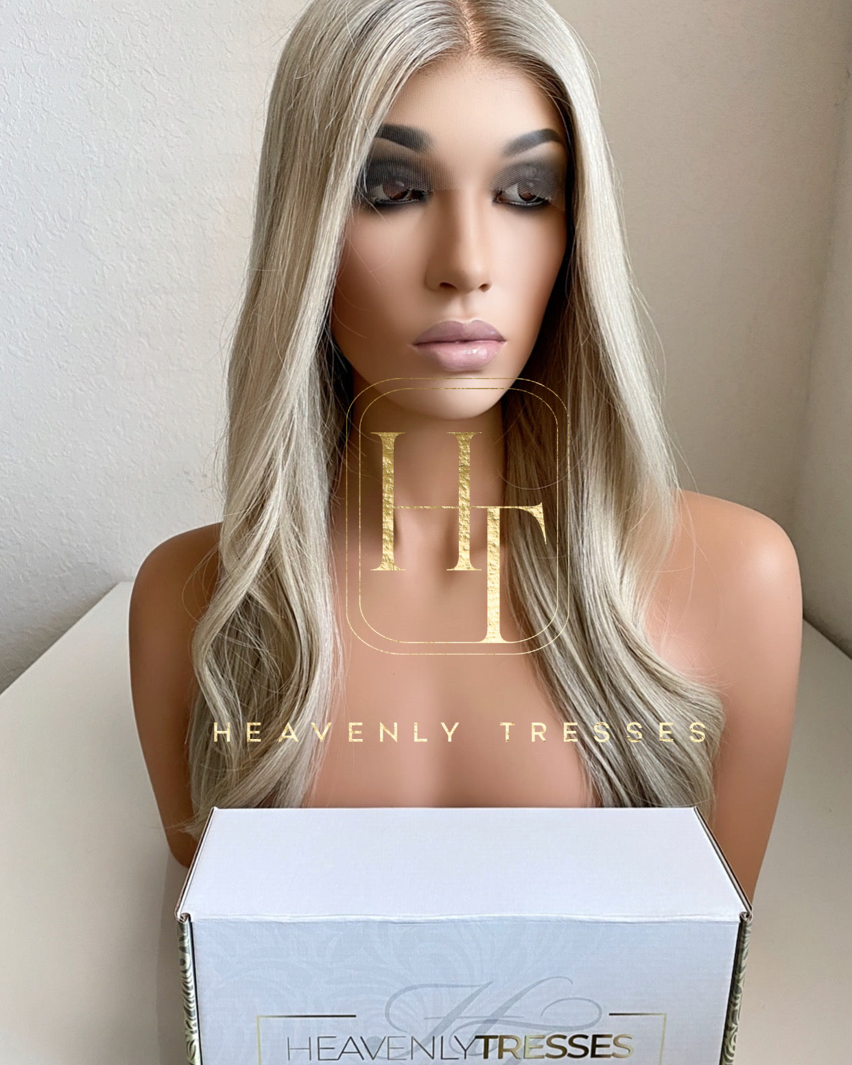 Best European Hair Wig: Blonde Balayage with Shadow Rooting & Lowlights