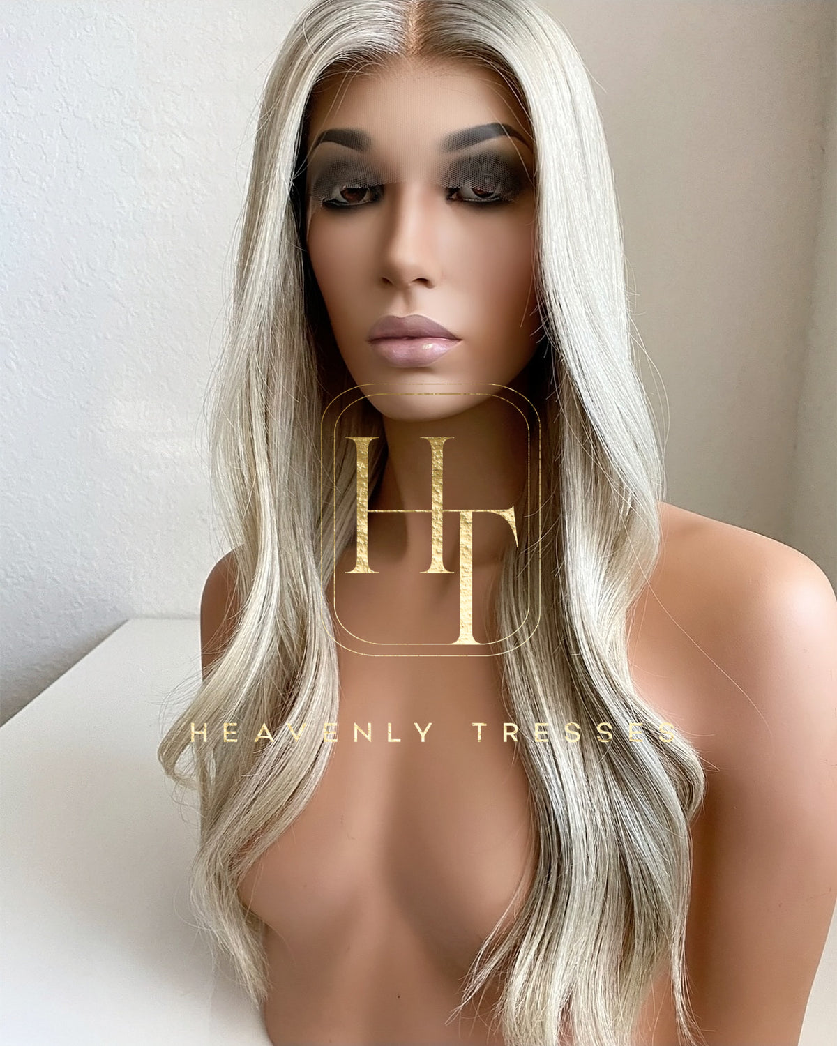 Best European Hair Wig: Blonde balayage with shadow roots & lowlights Amy Image#2