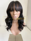 CLEARANCE! Virgin Cambodian Mocha Brown with Front Bangs- [ Ready to Ship ]