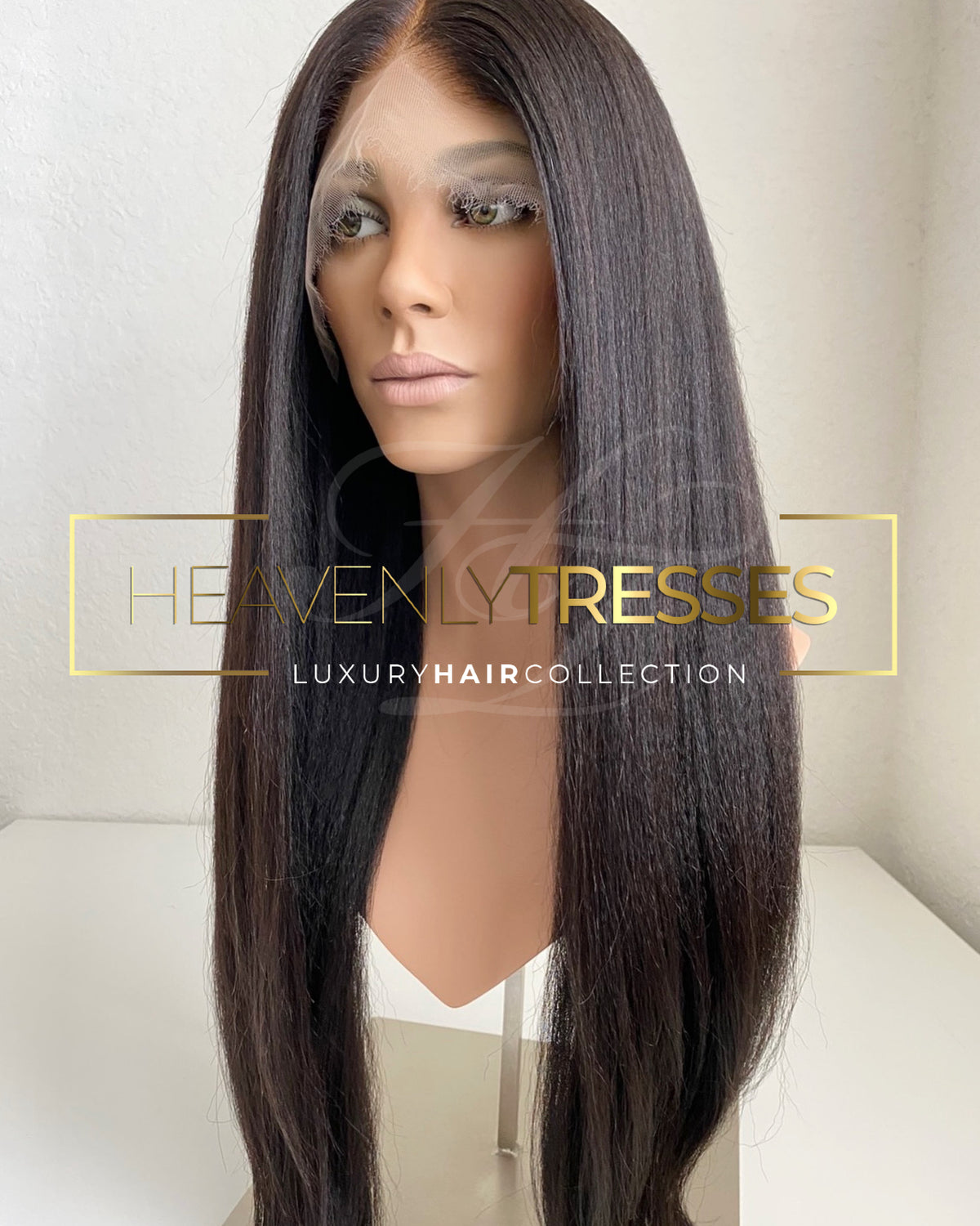 Custom Lace Wig: Virgin Kinky Straight - "Bianca"