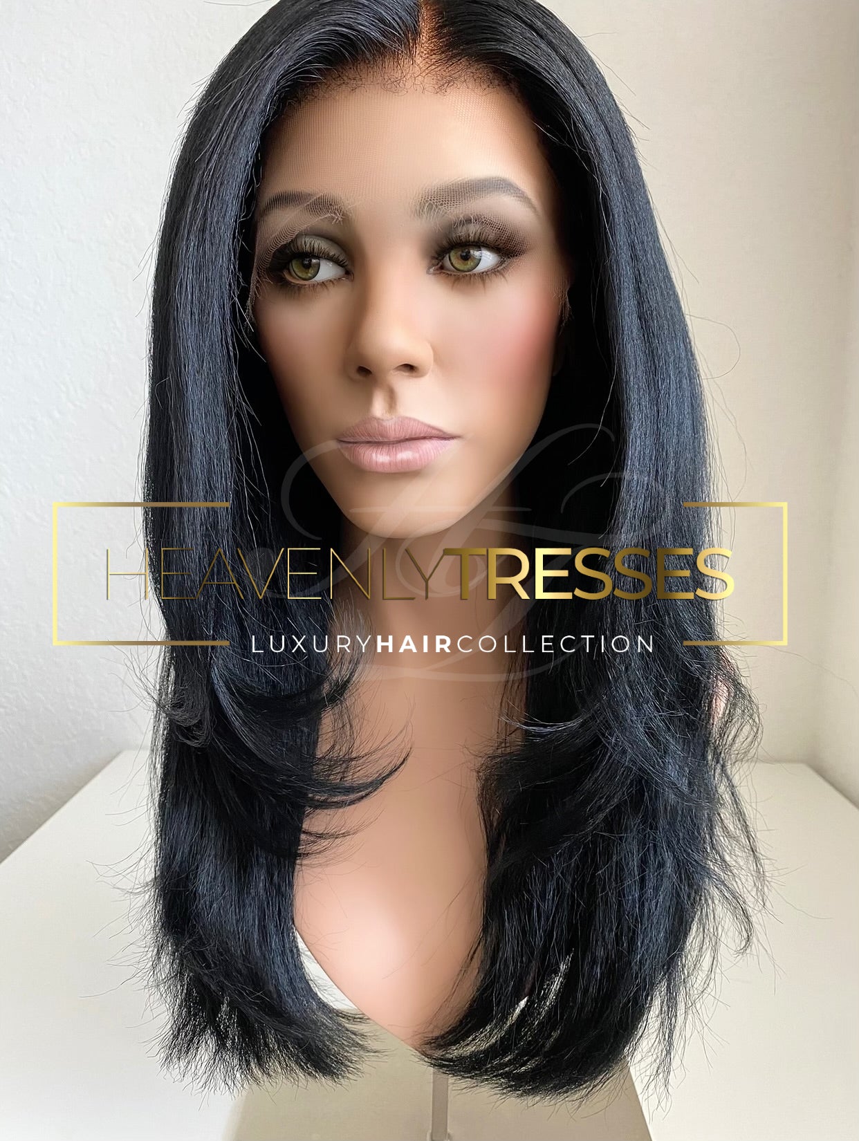 Most Realistic 4C Kinky Edges HD Lace Front Wig 