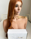 European Wig: Natural Red/Light Auburn Natural Wave - &quot;Ariel &quot; [Made-to-Order]