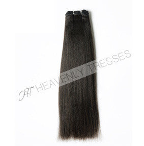 Yaki Straight Textured Virgin Hair Extensions