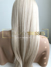 Custom Lace Wig: Silky Straight Platinum Blonde  - &quot;Arianna&quot; [Made-To-Order]