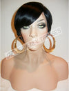 short pixie cut lace wig