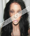 African American Kinky Straight Full lace Wig by Heavenly Tresses