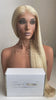 Luxury European Wig Ash Blonde Silky Straight 